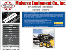 Tablet Screenshot of malveseequipment.com